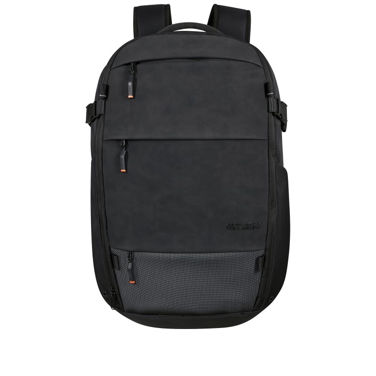 Rucksack Pacepro Laptop Backpack 17.3 Zoll erweiterbar Flash Black, Farbe: schwarz, Marke: American Tourister, EAN: 5400520357434, Abmessungen in cm: 33x53x23.5, Bild 1 von 13