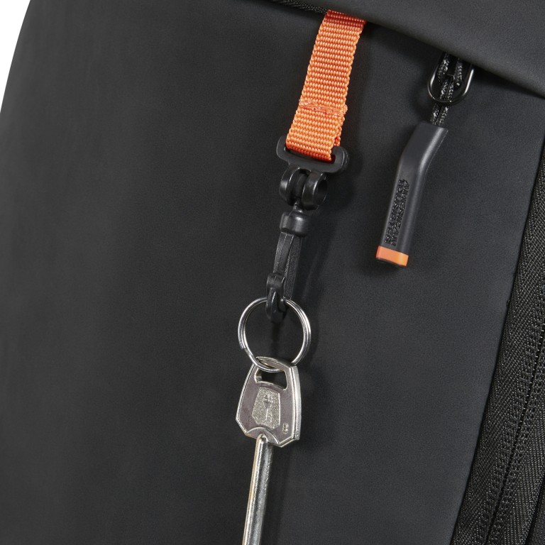 Rucksack Pacepro Laptop Backpack 17.3 Zoll erweiterbar Flash Black, Farbe: schwarz, Marke: American Tourister, EAN: 5400520357434, Abmessungen in cm: 33x53x23.5, Bild 11 von 13