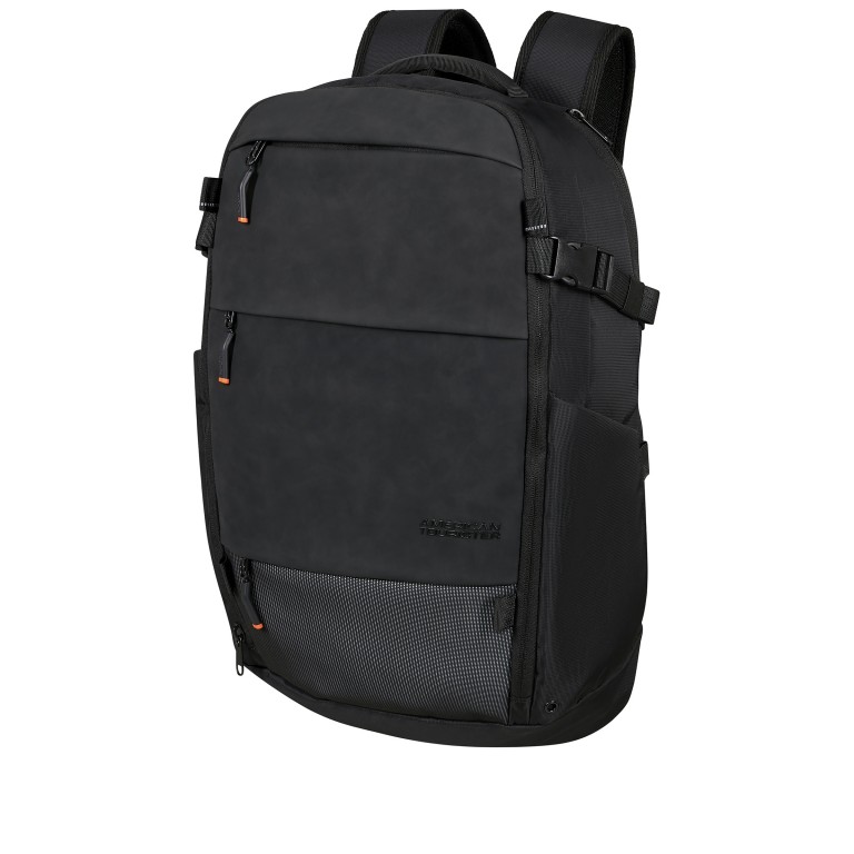 Rucksack Pacepro Laptop Backpack 15.6 Zoll Flash Black, Farbe: schwarz, Marke: American Tourister, EAN: 5400520357441, Abmessungen in cm: 32x50x22.5, Bild 2 von 18
