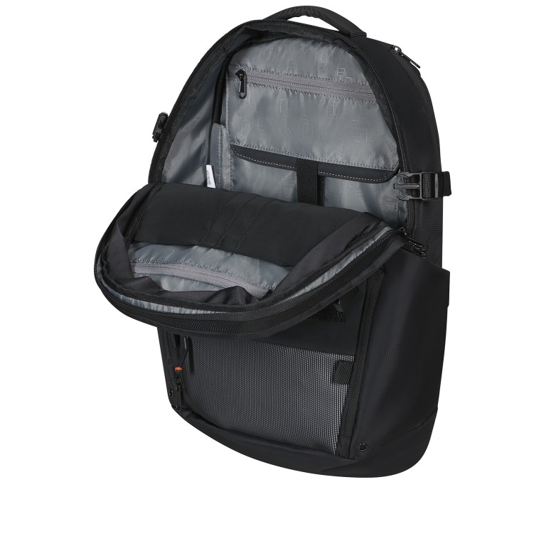 Rucksack Pacepro Laptop Backpack 15.6 Zoll Flash Black, Farbe: schwarz, Marke: American Tourister, EAN: 5400520357441, Abmessungen in cm: 32x50x22.5, Bild 13 von 18