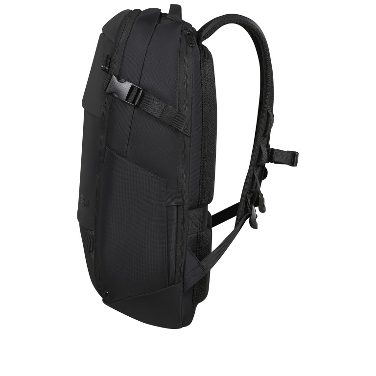 Rucksack Pacepro Laptop Backpack 15.6 Zoll Flash Black, Farbe: schwarz, Marke: American Tourister, EAN: 5400520357441, Abmessungen in cm: 32x50x22.5, Bild 3 von 18