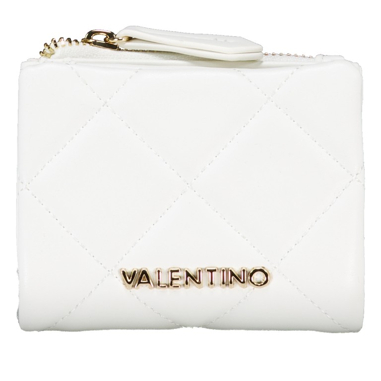 Geldbörse Ocarina Bianco, Farbe: weiß, Marke: Valentino Bags, EAN: 8054942443182, Abmessungen in cm: 12x9.5x2, Bild 1 von 4