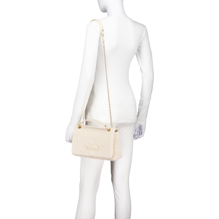 Umhängetasche Ocarina Summer Ecru, Farbe: beige, Marke: Valentino Bags, EAN: 8051941109989, Abmessungen in cm: 26x17.5x9, Bild 5 von 7