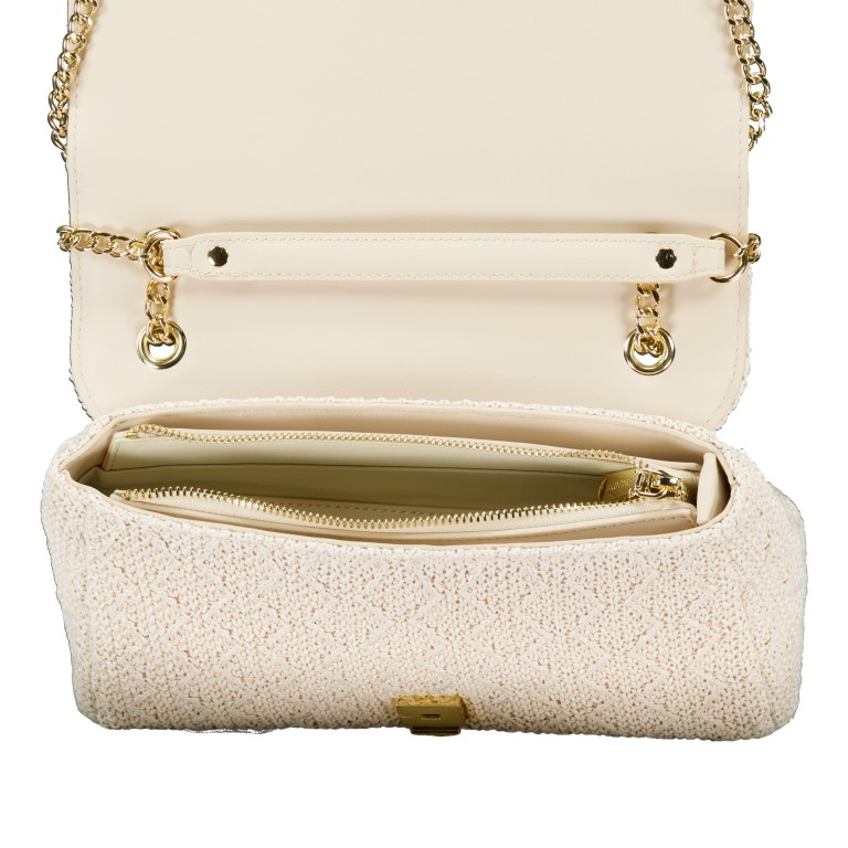 Umhängetasche Ocarina Summer Ecru, Farbe: beige, Marke: Valentino Bags, EAN: 8051941109989, Abmessungen in cm: 26x17.5x9, Bild 7 von 7