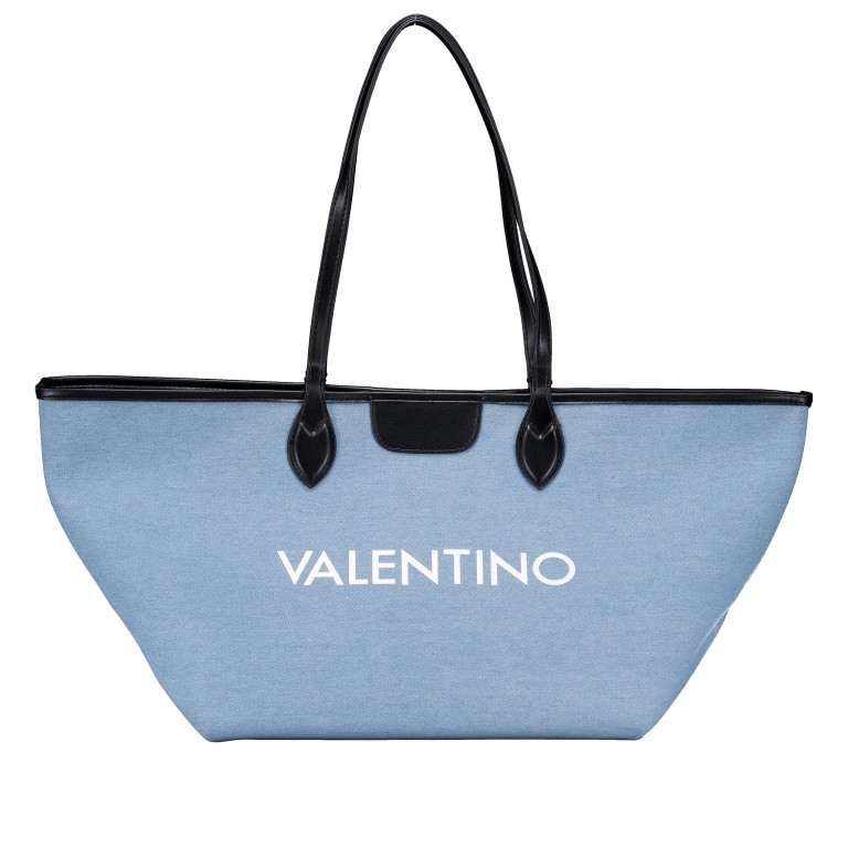 Shopper Reverse mit Wendefunktion Azzur Multicolor, Farbe: blau/petrol, Marke: Valentino Bags, EAN: 8051941110183, Abmessungen in cm: 31.5x27.5x22, Bild 6 von 6