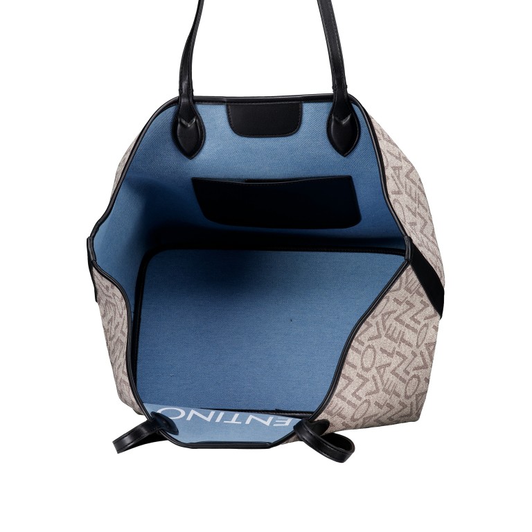 Shopper Reverse mit Wendefunktion Azzur Multicolor, Farbe: blau/petrol, Marke: Valentino Bags, EAN: 8051941110183, Abmessungen in cm: 31.5x27.5x22, Bild 5 von 6