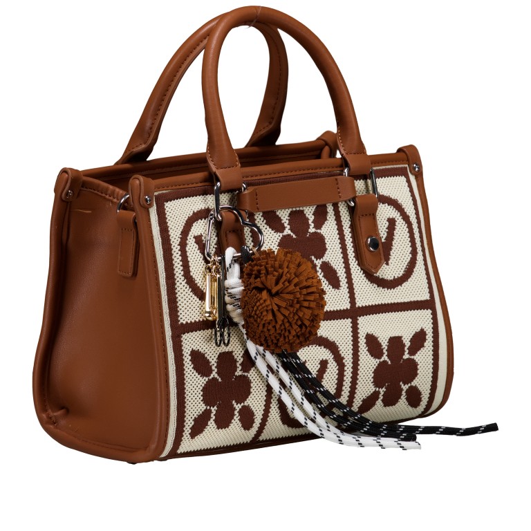 Handtasche Tyle Cuoio Multicolor, Farbe: cognac, Marke: Valentino Bags, EAN: 8051941109736, Abmessungen in cm: 25.3x18.5x13, Bild 2 von 7