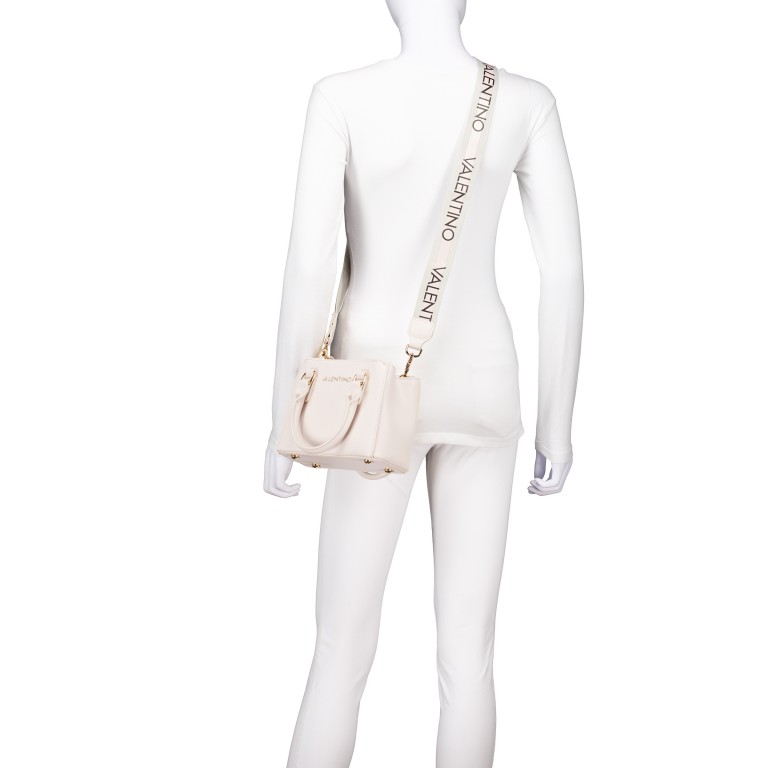 Handtasche Zero Relove Recycle Ecru, Farbe: beige, Marke: Valentino Bags, EAN: 8051941112477, Abmessungen in cm: 21x15.5x9.5, Bild 6 von 7