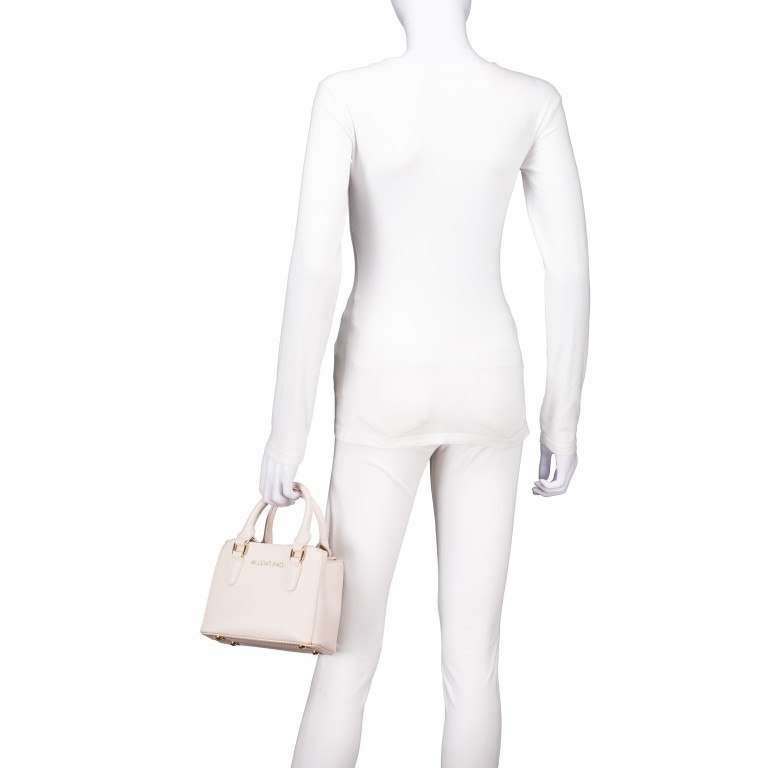 Handtasche Zero Relove Recycle Ecru, Farbe: beige, Marke: Valentino Bags, EAN: 8051941112477, Abmessungen in cm: 21x15.5x9.5, Bild 4 von 7