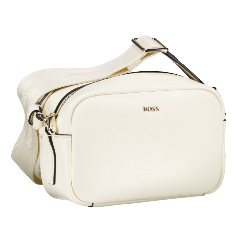 Umhängetasche Sandy Crossbody Open White, Farbe: weiß, Marke: BOSS, EAN: 4063548829812, Abmessungen in cm: 20x13x7, Bild 2 von 6
