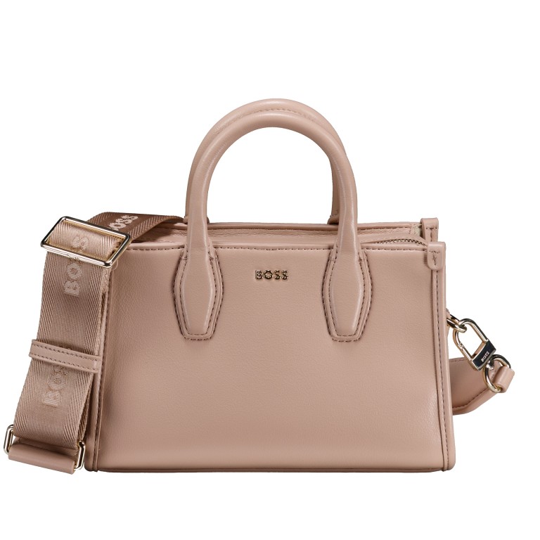 Handtasche Sandy Tote Bag Small Open Red, Farbe: rosa/pink, Marke: BOSS, EAN: 4063548829546, Abmessungen in cm: 22x15x8, Bild 1 von 7