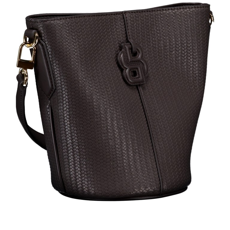 Beuteltasche Anett Bucket Dark Brown, Farbe: braun, Marke: BOSS, EAN: 4063548829126, Abmessungen in cm: 16x22.5x14.5, Bild 2 von 7