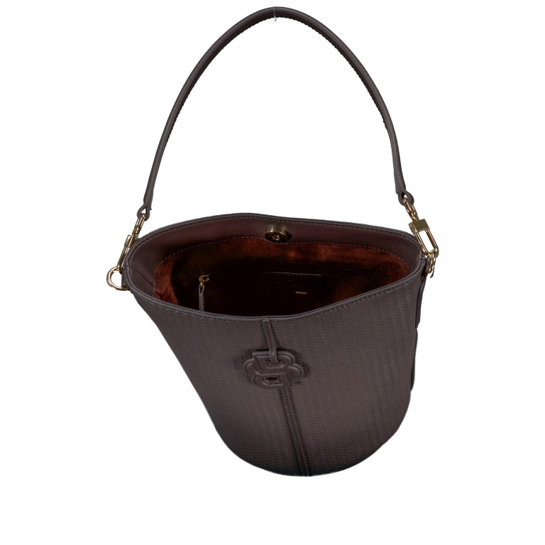 Beuteltasche Anett Bucket Dark Brown, Farbe: braun, Marke: BOSS, EAN: 4063548829126, Abmessungen in cm: 16x22.5x14.5, Bild 7 von 7