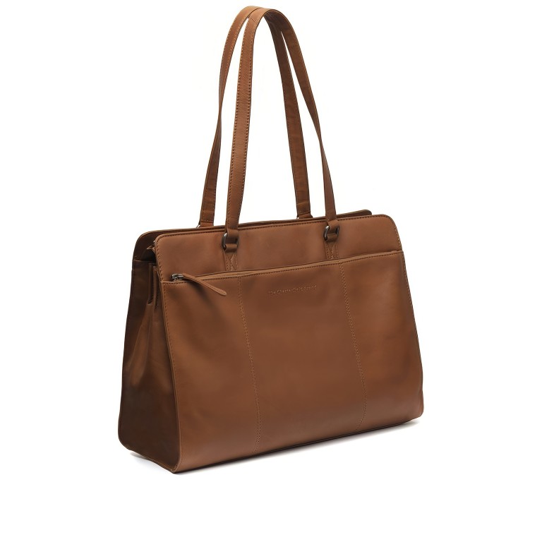Shopper Fidenza mit Laptopfach 15 Zoll Cognac, Farbe: cognac, Marke: The Chesterfield Brand, EAN: 8719241101286, Abmessungen in cm: 40x30x17, Bild 1 von 7