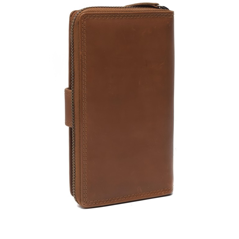 Geldbörse Charlotte mit RFID-Schutz Cognac, Farbe: cognac, Marke: The Chesterfield Brand, EAN: 8719241099576, Abmessungen in cm: 9.5x16.5x3, Bild 3 von 6