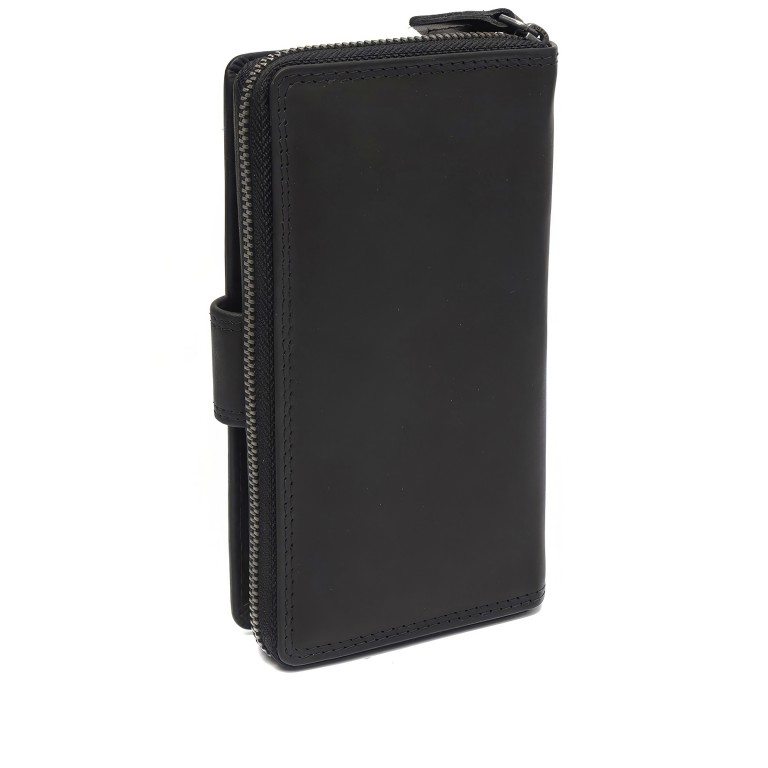 Geldbörse Charlotte mit RFID-Schutz Black, Farbe: schwarz, Marke: The Chesterfield Brand, EAN: 8719241099514, Abmessungen in cm: 9.5x16.5x3, Bild 3 von 6