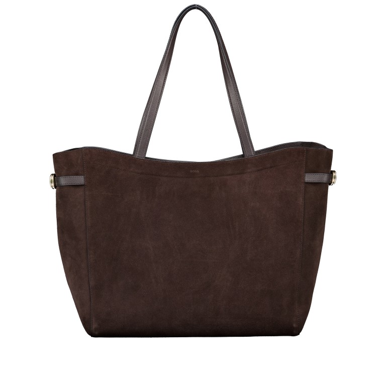 Shopper Beyond Tote Dark Brown, Farbe: braun, Marke: BOSS, EAN: 4063548829263, Abmessungen in cm: 36x33x16, Bild 3 von 5