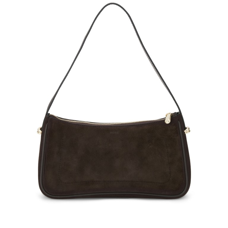 Tasche Boss Beyond Shoulderbag S Dark Brown, Farbe: braun, Marke: BOSS, EAN: 4063548829768, Abmessungen in cm: 26.5x15.5x5.5, Bild 3 von 6