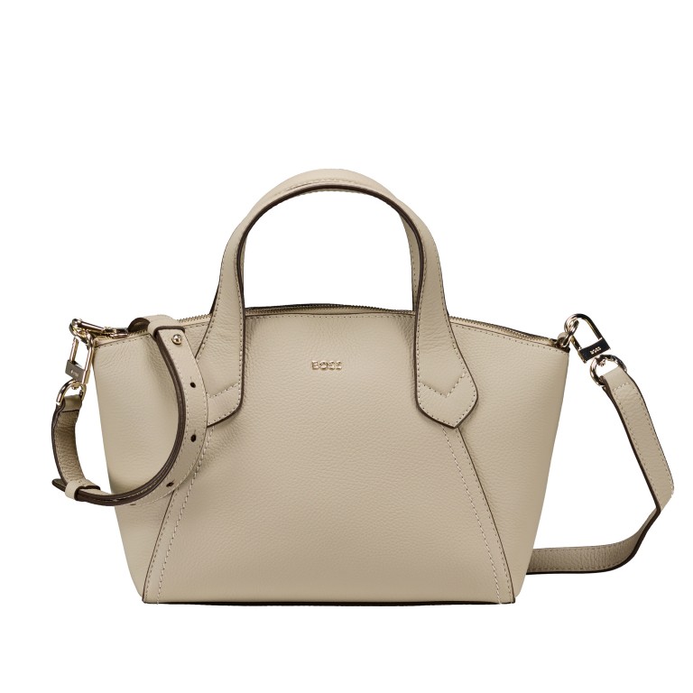 Handtasche Lenah Zip Tote S Light Beige, Farbe: beige, Marke: BOSS, EAN: 4063548829775, Abmessungen in cm: 23.5x19x11, Bild 1 von 7