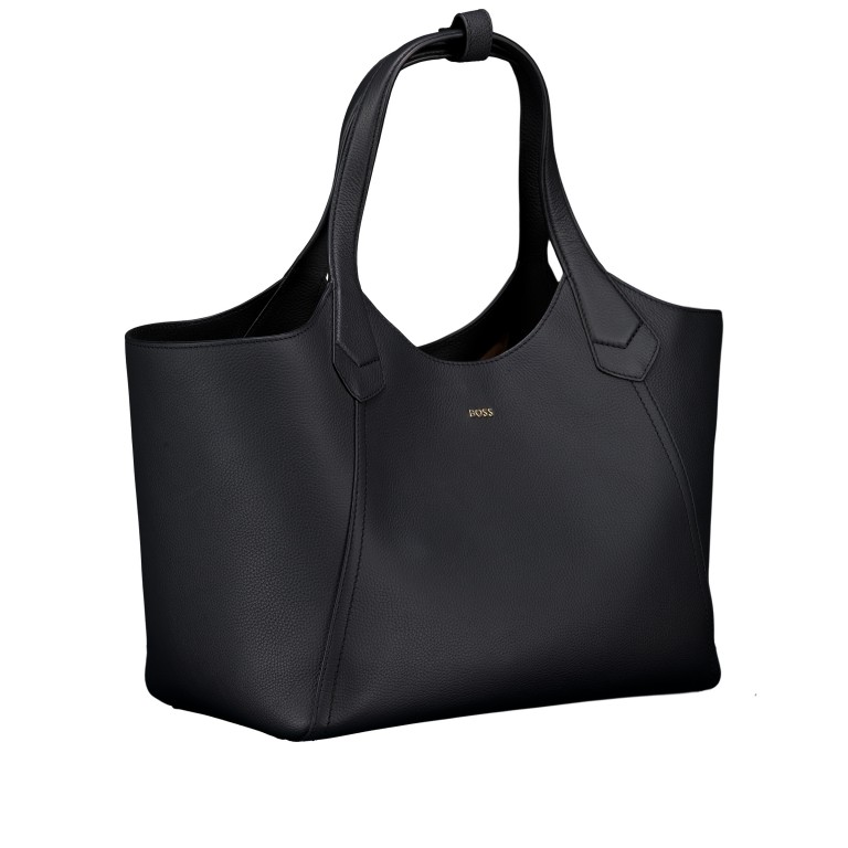 Shopper Lenah New Tote Black, Farbe: schwarz, Marke: BOSS, EAN: 4063548829324, Abmessungen in cm: 33x31x20, Bild 2 von 5