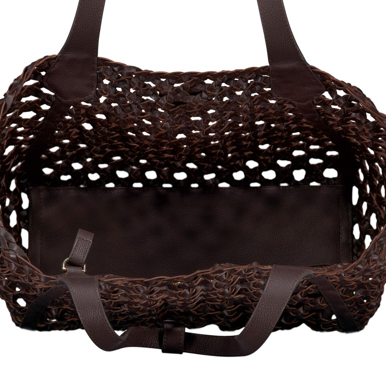 Shopper Lenah Tote W mit Reißverschlussetui Dark Brown, Farbe: braun, Marke: BOSS, EAN: 4063548829508, Abmessungen in cm: 33x27.5x13, Bild 5 von 5