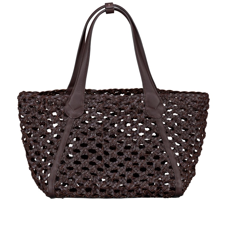 Shopper Lenah Tote W mit Reißverschlussetui Dark Brown, Farbe: braun, Marke: BOSS, EAN: 4063548829508, Abmessungen in cm: 33x27.5x13, Bild 3 von 5
