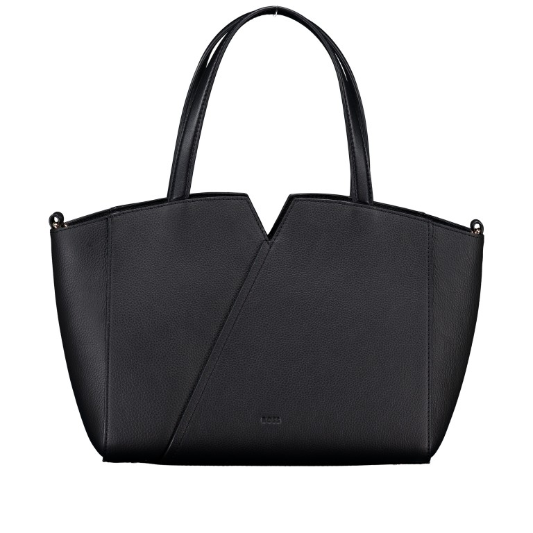Handtasche Tote Reverse Small Black, Farbe: schwarz, Marke: BOSS, EAN: 4063548829652, Abmessungen in cm: 27x22x9.5, Bild 3 von 7