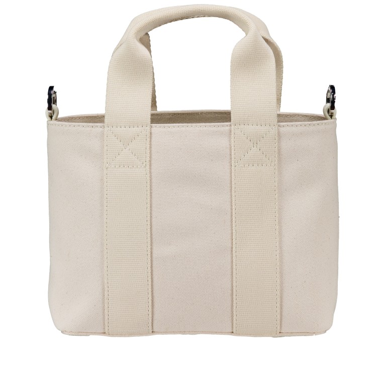Handtasche Becky Tote Mini Corporate Open White, Farbe: beige, Marke: HUGO, EAN: 4063548823001, Abmessungen in cm: 23.5x19x9.5, Bild 3 von 7