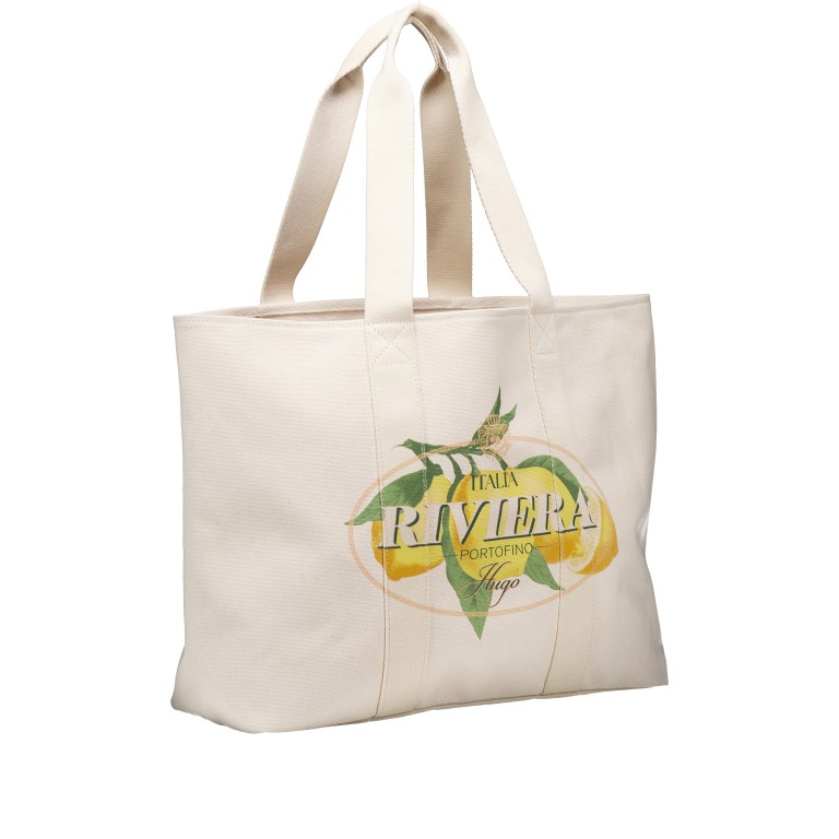 Shopper Becky CPR_Tote Open White, Farbe: beige, Marke: HUGO, EAN: 4063548822615, Abmessungen in cm: 42x34.5x15, Bild 2 von 5