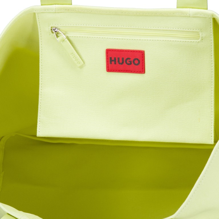 Shopper Becky Tote Canvas Medium Beige, Farbe: gelb, Marke: HUGO, EAN: 4063548823124, Abmessungen in cm: 42x34.5x15, Bild 5 von 5