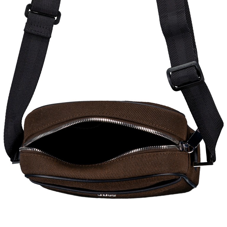 Umhängetasche Dakkar Reporter Bag Dark Brown, Farbe: braun, Marke: BOSS, EAN: 4063548830313, Abmessungen in cm: 18x23x6.5, Bild 6 von 6