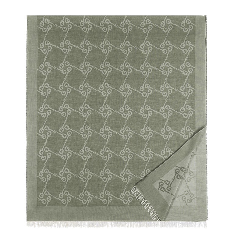 Stola Casual Moss Green, Farbe: grün/oliv, Marke: AIGNER, EAN: 4055539670862, Abmessungen in cm: 80x180x0.1, Bild 1 von 4