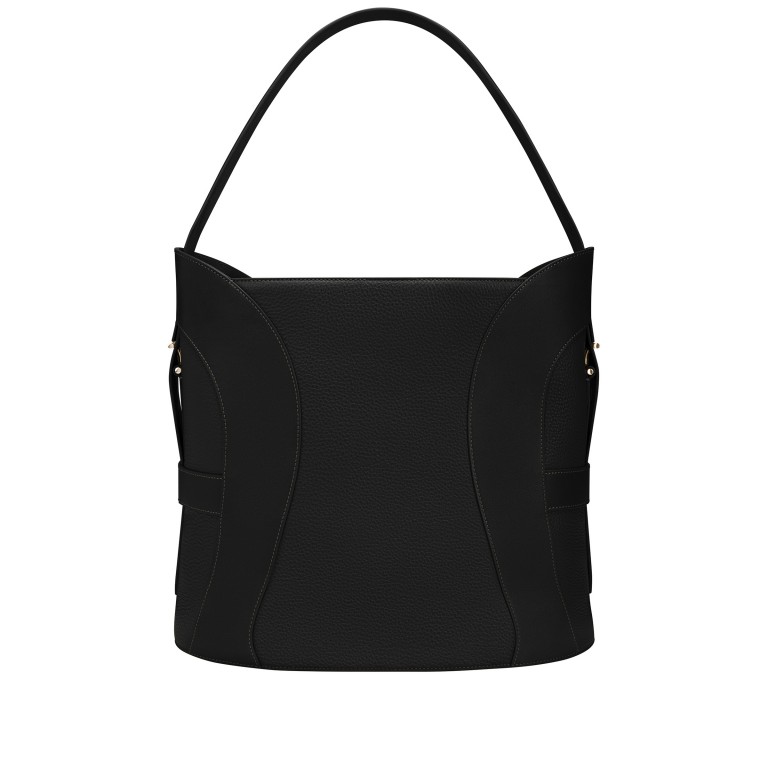 Beuteltasche Deborah L Black, Farbe: schwarz, Marke: AIGNER, EAN: 4055539681325, Abmessungen in cm: 34.8x32.3x19.2, Bild 1 von 4
