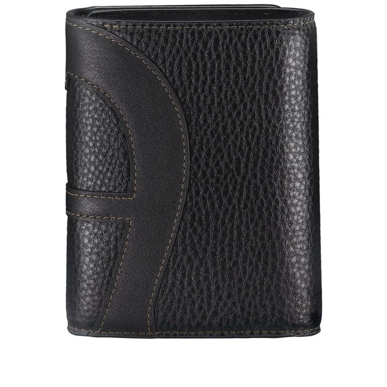 Geldbörse Deborah mit RFID-Schutz Black, Farbe: schwarz, Marke: AIGNER, EAN: 4055539683619, Abmessungen in cm: 12x9.5x2, Bild 3 von 5