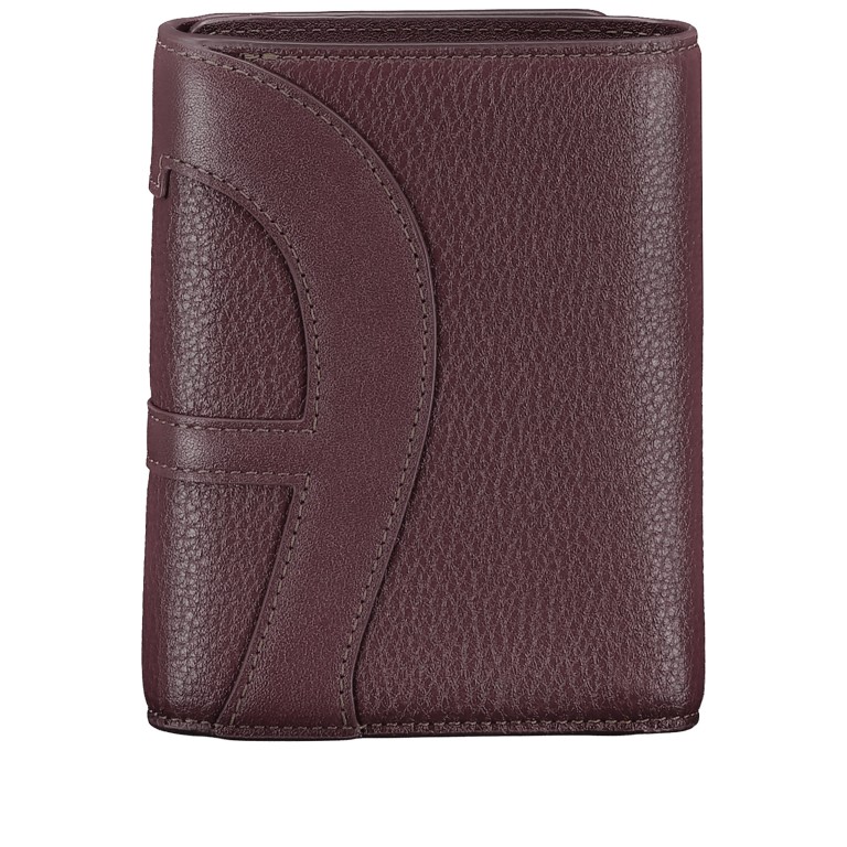 Geldbörse Deborah mit RFID-Schutz Port Red, Farbe: rot/weinrot, Marke: AIGNER, EAN: 4055539683640, Abmessungen in cm: 12x9.5x2, Bild 3 von 5