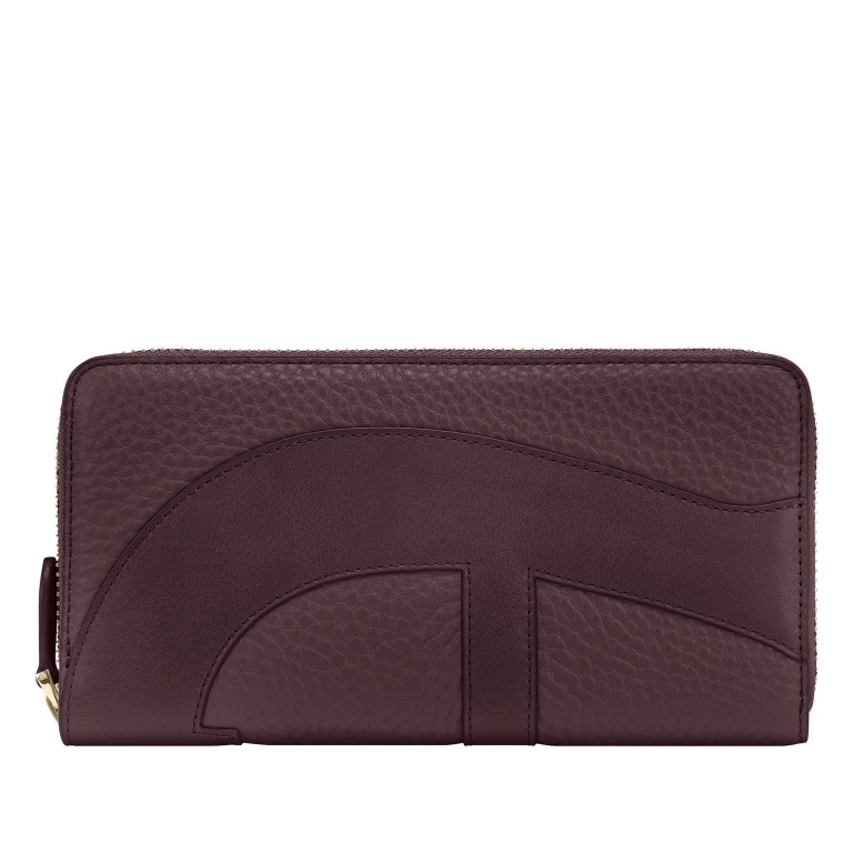 Geldbörse Deborah mit RFID-Schutz Port Red, Farbe: rot/weinrot, Marke: AIGNER, EAN: 4055539684111, Abmessungen in cm: 19x10x2.5, Bild 1 von 4