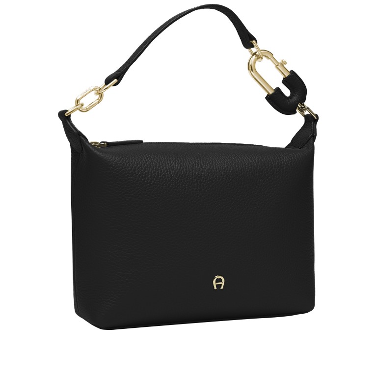 Umhängetasche Fashion Black, Farbe: schwarz, Marke: AIGNER, EAN: 4055539685040, Abmessungen in cm: 22x17x7, Bild 2 von 7