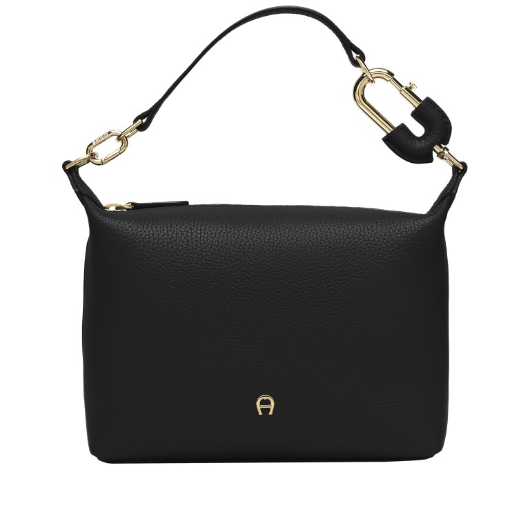 Umhängetasche Fashion Black, Farbe: schwarz, Marke: AIGNER, EAN: 4055539685040, Abmessungen in cm: 22x17x7, Bild 1 von 7