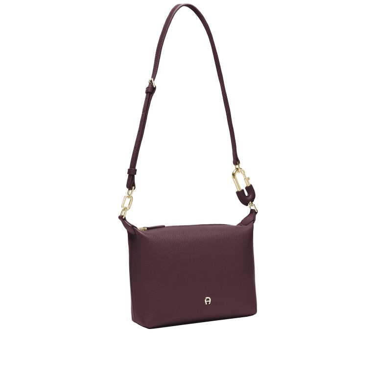 Umhängetasche Fashion Port Red, Farbe: rot/weinrot, Marke: AIGNER, EAN: 4055539685064, Abmessungen in cm: 22x17x7, Bild 3 von 7