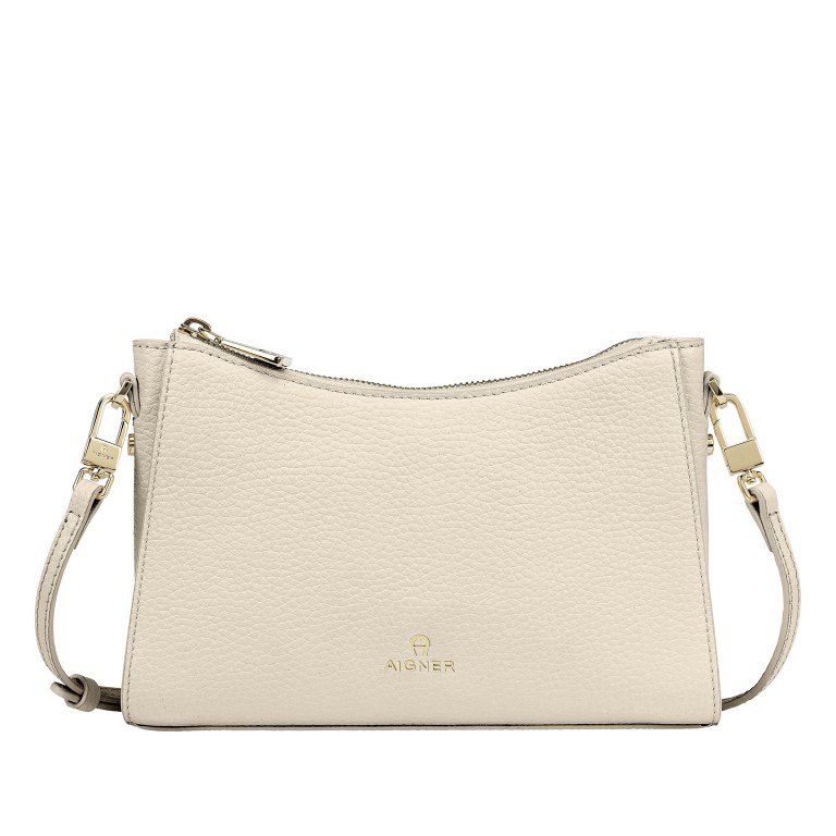 Umhängetasche Ivy 132266 Macadamia White, Farbe: weiß, Marke: AIGNER, EAN: 4055539679292, Abmessungen in cm: 23.5x15x4.5, Bild 1 von 6