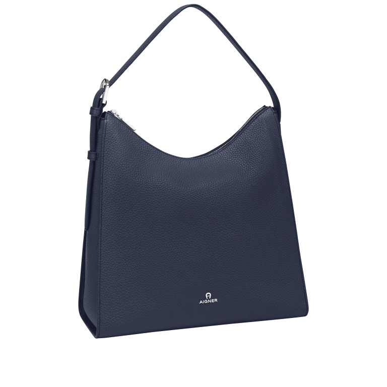 Beuteltasche Ivy L Ink, Farbe: blau/petrol, Marke: AIGNER, EAN: 4055539681783, Abmessungen in cm: 32x33x14, Bild 2 von 4