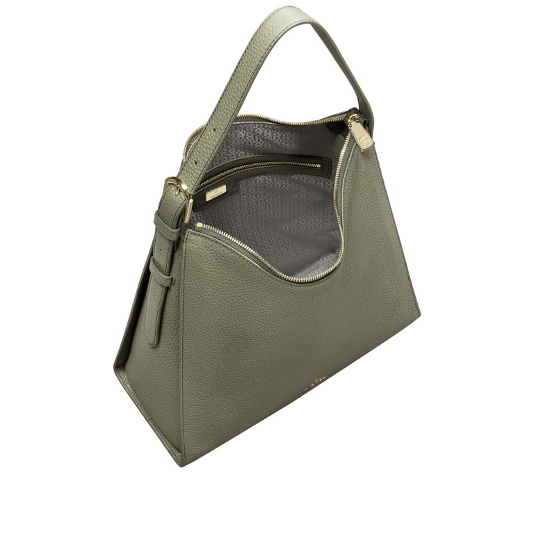Beuteltasche Ivy L Moss Green, Farbe: grün/oliv, Marke: AIGNER, EAN: 4055539681813, Abmessungen in cm: 32x33x14, Bild 4 von 4