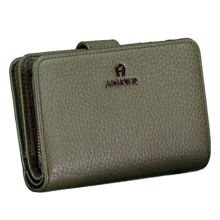 Geldbörse Ivy 152-232 Moss Green, Farbe: grün/oliv, Marke: AIGNER, EAN: 4055539683732, Abmessungen in cm: 14.3x10x3, Bild 2 von 5