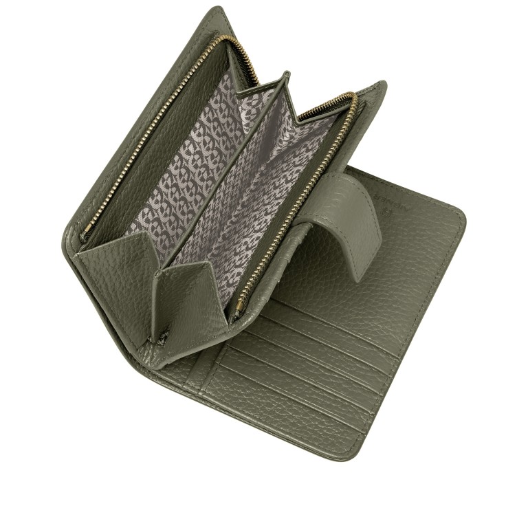 Geldbörse Ivy 152-232 Moss Green, Farbe: grün/oliv, Marke: AIGNER, EAN: 4055539683732, Abmessungen in cm: 14.3x10x3, Bild 5 von 5