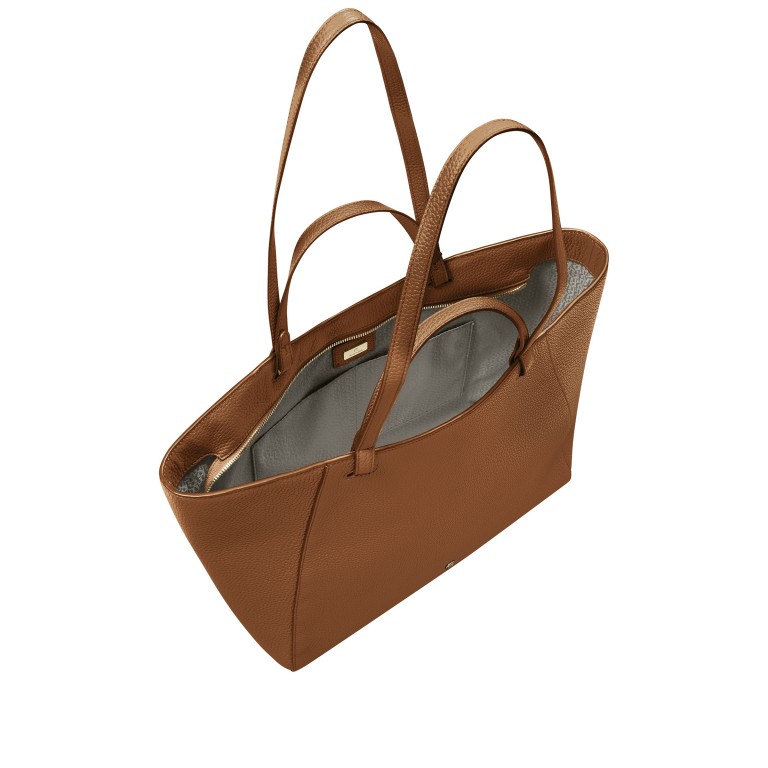 Shopper Pura L Cognac Brown, Farbe: cognac, Marke: AIGNER, EAN: 4055539682087, Abmessungen in cm: 35x30x14, Bild 5 von 5