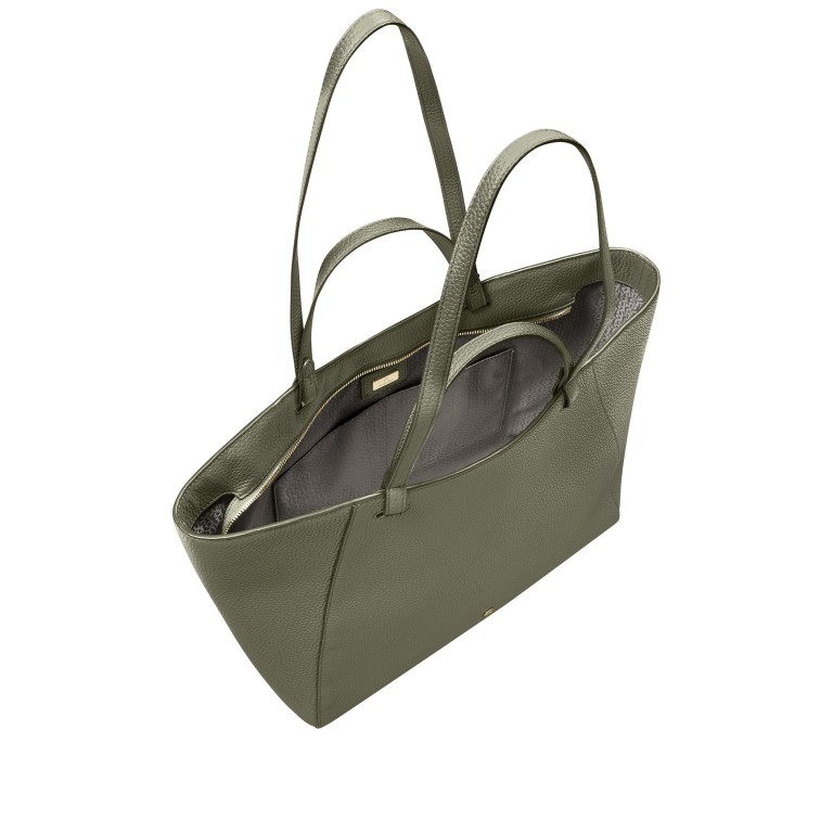 Shopper Pura L Moss Green, Farbe: grün/oliv, Marke: AIGNER, EAN: 4055539682117, Abmessungen in cm: 35x30x14, Bild 5 von 5