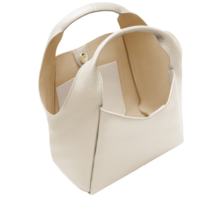 Beuteltasche Zaira S Macadamia White, Farbe: weiß, Marke: AIGNER, EAN: 4055539681882, Abmessungen in cm: 20x17.5x12.5, Bild 3 von 6