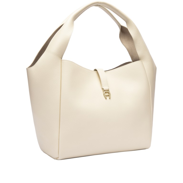 Beuteltasche Zaira M Macadamia White, Farbe: weiß, Marke: AIGNER, EAN: 4055539681929, Abmessungen in cm: 31x26x14.5, Bild 2 von 4