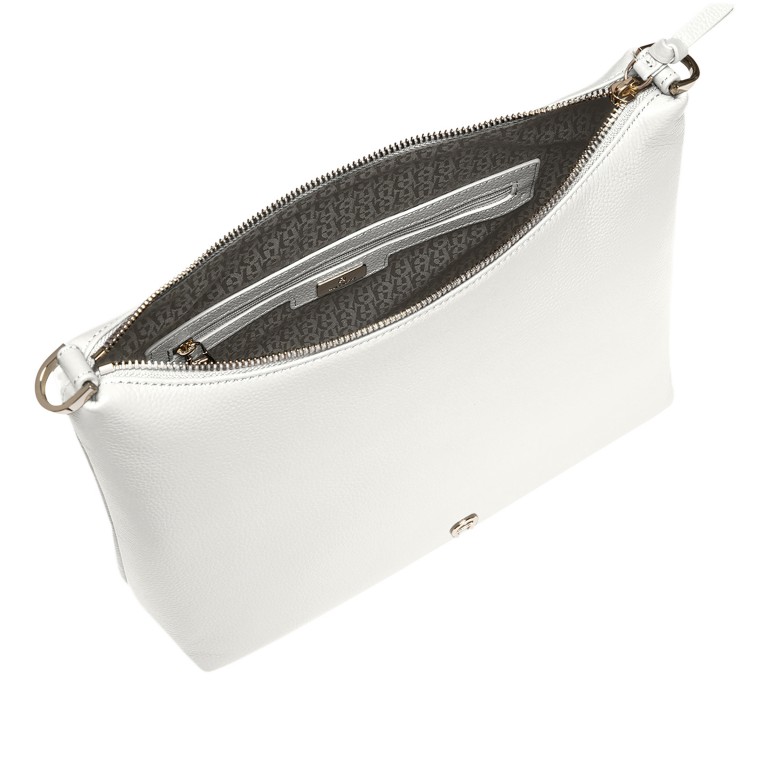 Beuteltasche Zita S Cotton White, Farbe: weiß, Marke: AIGNER, EAN: 4055539679216, Abmessungen in cm: 30x22x9, Bild 5 von 6