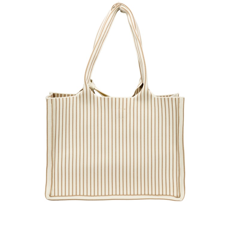 Shopper Casual Signature Bag mit herausnehmbarem Etui Crema Sand, Farbe: beige, Marke: Hey Marly, EAN: 4262484658443, Abmessungen in cm: 42x32x14, Bild 4 von 6